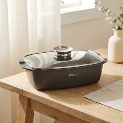 Roaster with Glass Lid